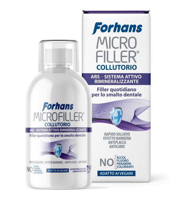 FORHANS MICROFILLER COLLUTORIO 500 ML - Farmacia De Pasquale