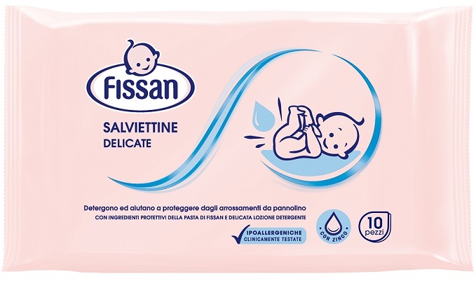 FISSAN SALVIETTE VIAGGIO 10 PEZZI - Farmacia De Pasquale