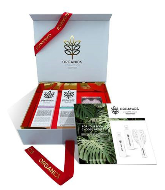 ORGANICS COSMETICS GIFT BOX WELLNES ANTIAGE 250 ML - Farmacia De Pasquale