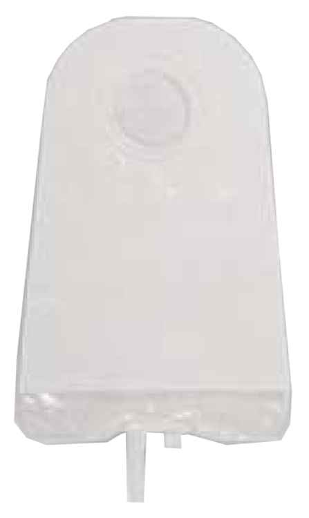 SACCA UROSTOMIA NATURA CON CHIUSURA FOLD-UP TAP TRASPARENTE 57MM - Farmacia De Pasquale