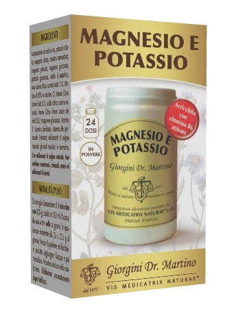 MAGNESIO E POTASSIO POLVERE 180 G - Farmacia De Pasquale
