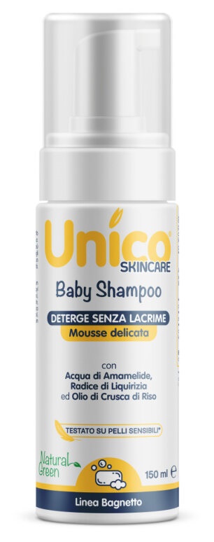 UNICO BABY SHAMPOO MOUSSE 150 ML - Farmacia De Pasquale