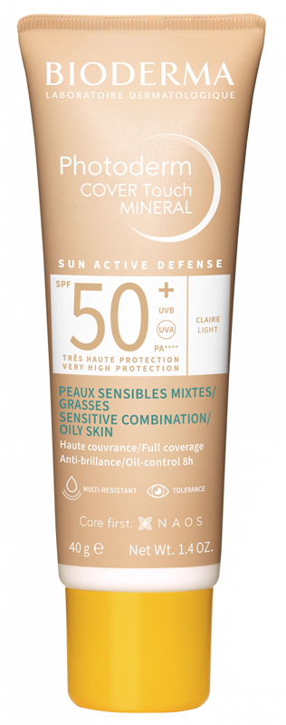 PHOTODERM COVER TOUCH MINERAL CLAIRE SPF50+ 40 ML - Farmacia De Pasquale