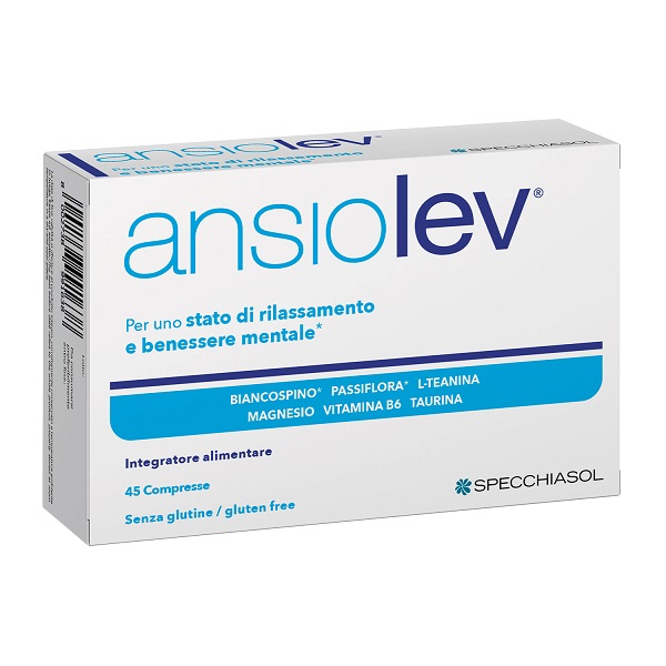 ANSIOLEV 45 COMPRESSE NUOVA FORMULA - Farmacia De Pasquale