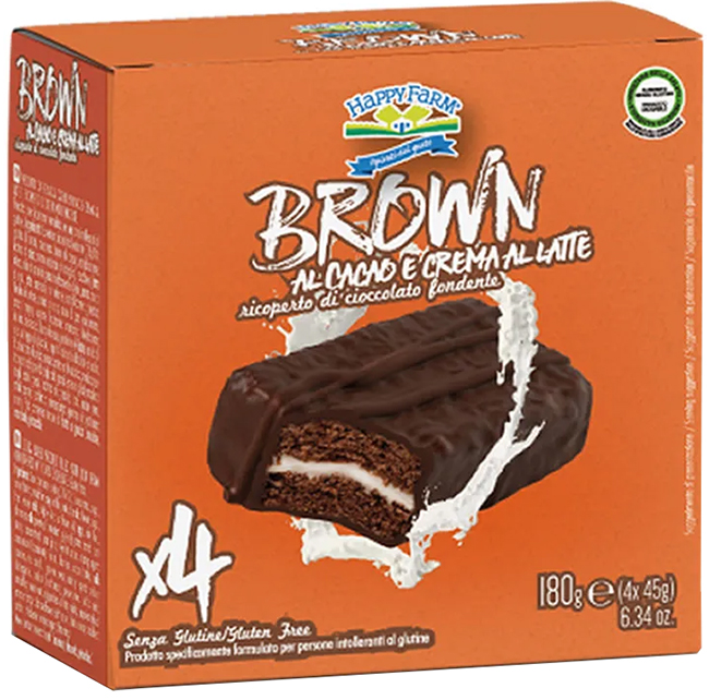 HAPPY FARM BROWN 4 PEZZI DA 45 G - Farmacia De Pasquale