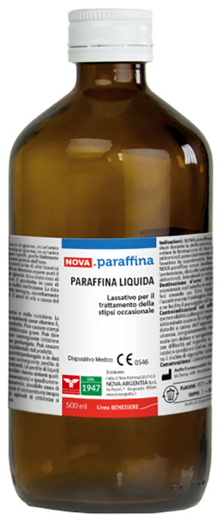 NOVA PARAFFINA 500 ML - Farmacia De Pasquale