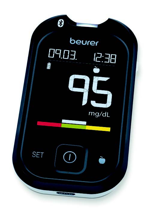 BEURER GLUCOMETRO GL49 METER MG/DL BLUETOOTH - Farmacia De Pasquale