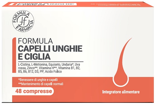 FORMULA CAPELLI UNGHIE E CIGLIA 48 COMPRESSE - Farmacia De Pasquale