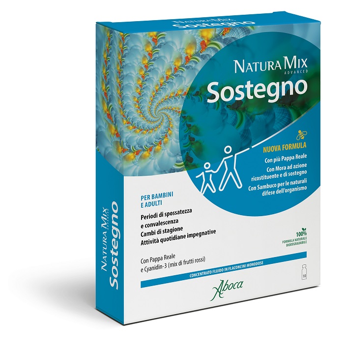 NATURA MIX ADVANCED SOSTEGNO 10 FLACONCINI DA 15 ML - Farmacia De Pasquale