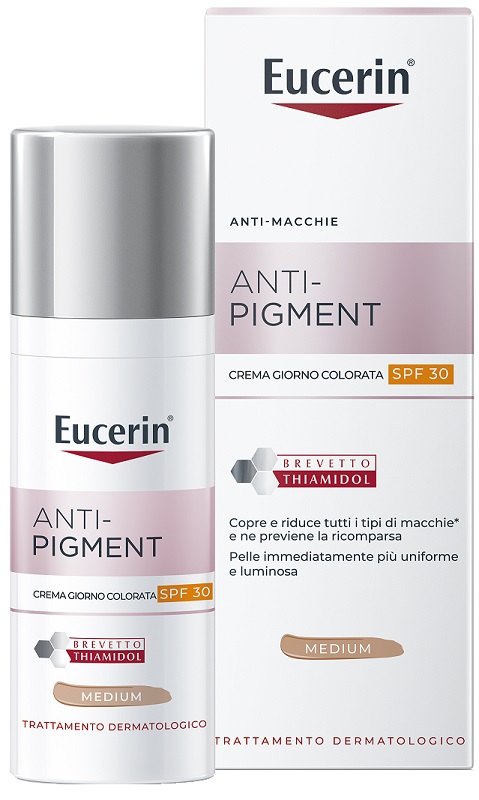 EUCERIN ANTI-PIGMENT GIORNO SPF30 COLORATO MEDIUM 50 ML - Farmacia De Pasquale
