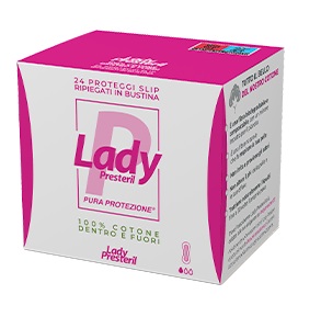 LADY PRESTERIL PROTEGGI SLIP RIPIEGATI BIODEGRADABILI 24 PEZZI - Farmacia De Pasquale