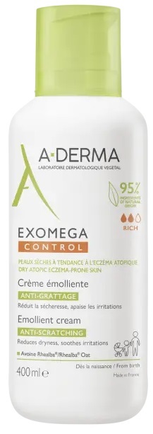 EXOMEGA CONTROL CREMA EMOLLIENTE 400 ML - Farmacia De Pasquale