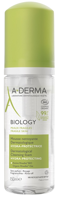 ADERMA A-D BIOLOGY SCHIUMA DETERGENTE 150 ML - Farmacia De Pasquale