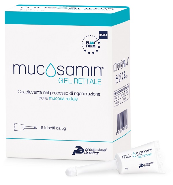 GEL RETTALE MUCOSAMIN 6 TUBETTI X 5 G - Farmacia De Pasquale