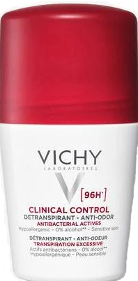 VICHY DEODORANTE CLINICAL CONTROL 96H ROLL 50 ML - Farmacia De Pasquale