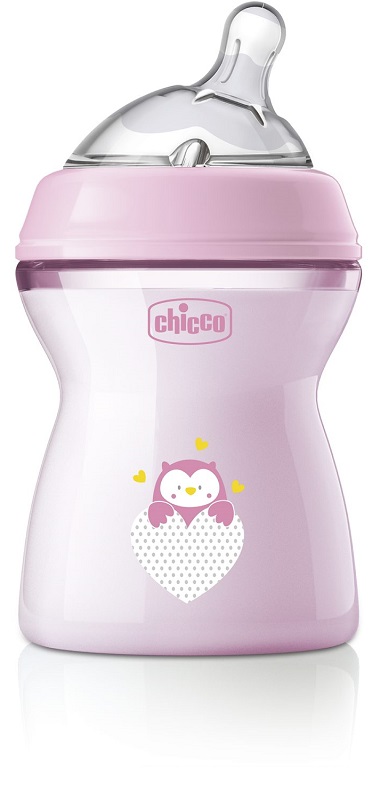 CHICCO BIBERON NAT FEEL PP 2M+ 250 ML BIMBA - Farmacia De Pasquale