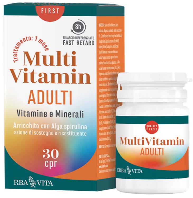 MULTI VITAMIN ADULTI 30 COMPRESSE - Farmacia De Pasquale