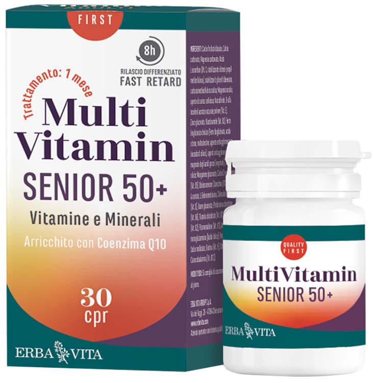 MULTI VITAMIN SENIOR 50+ 30 COMPRESSE - Farmacia De Pasquale