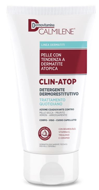 DERMOVITAMINA CALMILENE CLIN-ATOP DETERGENTE DERMORESTITUTIVO TRATTAMENTO QUOTIDIANO PER PELLE CON TENDENZA A DERMATITE ATOPICA 200 ML - Farmacia De Pasquale