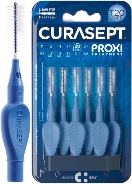 CURASEPT PROXI T20 SOFT BLUE 6 PEZZI - Farmacia De Pasquale