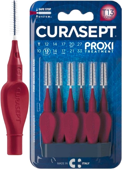 CURASEPT PROXI T13 CONE BORDEAUX 6 PEZZI - Farmacia De Pasquale