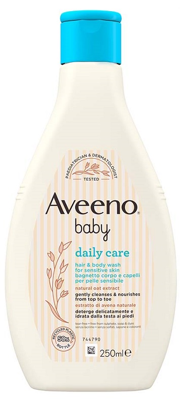 AVEENO BABY BAGNETTO TESTA PIEDI 250 ML - Farmacia De Pasquale