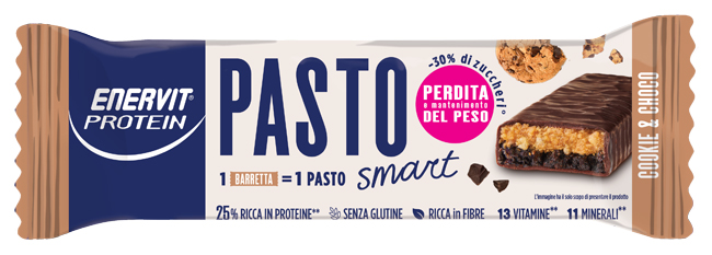 ENERVIT PROTEIN PASTO SOSTITUTIVO COOKIE CHOKO 55 G - Farmacia De Pasquale