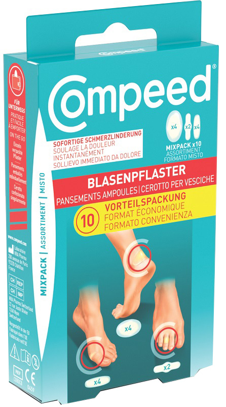 CEROTTI COMPEED PER VESCICHE MISTO BOX 10 PEZZI - Farmacia De Pasquale