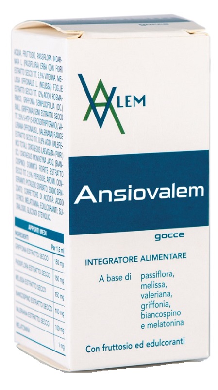 ANSIOVALEM 30 ML - Farmacia De Pasquale