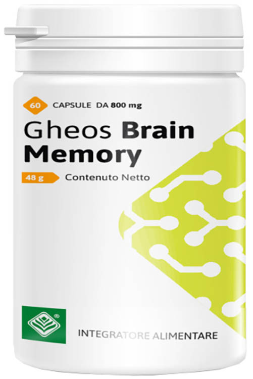 GHEOS BRAIN MEMORY 60 CAPSULE - Farmacia De Pasquale