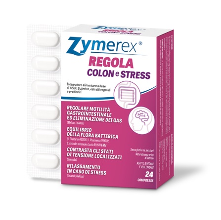 ZYMEREX COLON E STRESS 24 COMPRESSE - Farmacia De Pasquale