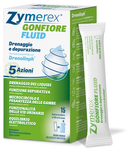 ZYMEREX GONFIORE FLUID 15 BUSTINE - Farmacia De Pasquale