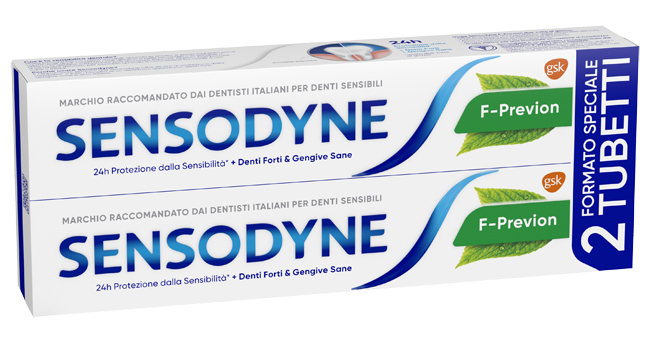 SENSODYNE F PREVION 2 X 75 ML - Farmacia De Pasquale