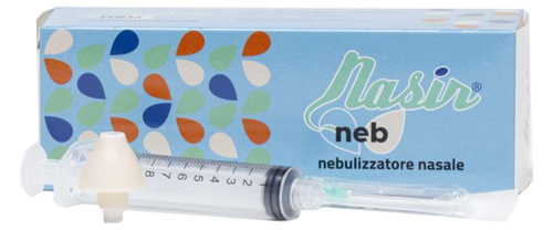 NASIR NEB KIT CON 1 UGELLO NASIR NEBULIZZATORE + 1 SIRINGA 10 ML LLC + 1 AGO - Farmacia De Pasquale