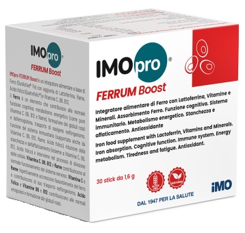 IMOPRO FERRUM BOOST 30 STICK 1,6 G - Farmacia De Pasquale