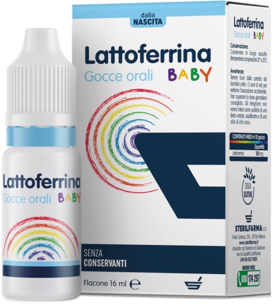 LATTOFERRINA BABY GOCCE ORALI 16 ML - Farmacia De Pasquale