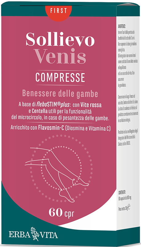 SOLLIEVO VENIS 60 COMPRESSE - Farmacia De Pasquale