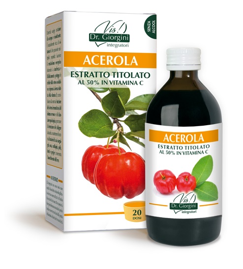 ACEROLA ESTRATTO TITOLATO AL 50% 200 ML - Farmacia De Pasquale