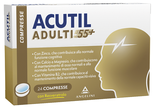 ACUTIL ADULTI 55+ 24 COMPRESSE IT - Farmacia De Pasquale