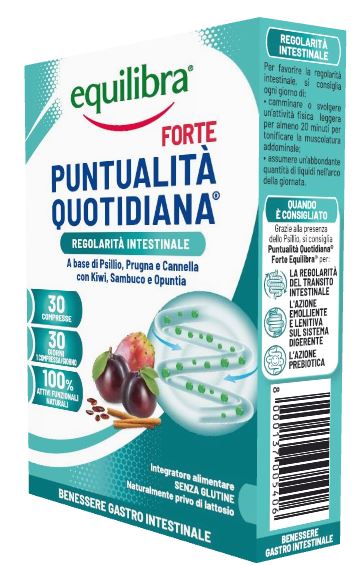 EQUILIBRA PUNTUALITA' QUOTIDIANA FORTE 30 COMPRESSE - Farmacia De Pasquale