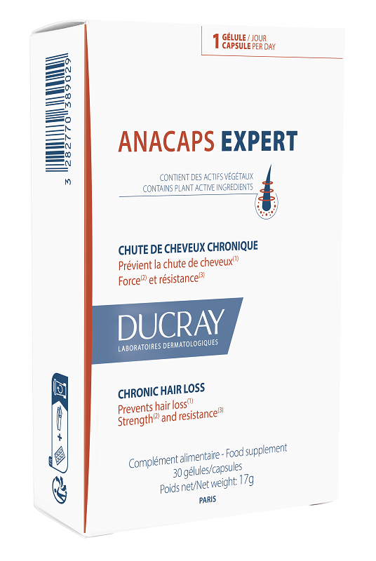 DUCRAY ANACAPS EXPERT CAPELLI E UNGHIE 30 CAPSULE - Farmacia De Pasquale