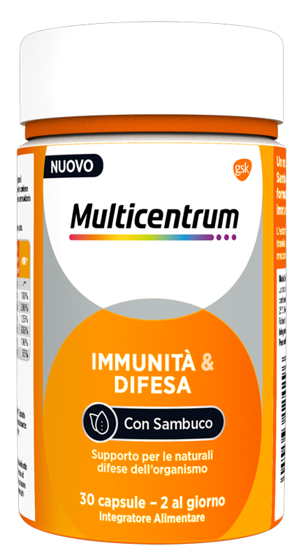 MULTICENTRUM IMMUNITA' & DIFESA 30 CAPSULE - Farmacia De Pasquale