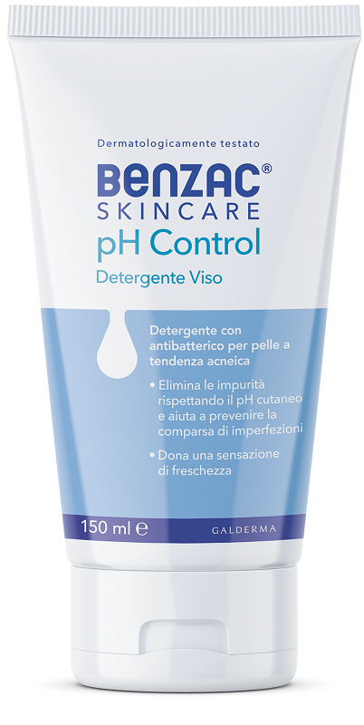 BENZAC SKINCARE PH CONTROL DETERGENTE VISO 150 ML - Farmacia De Pasquale