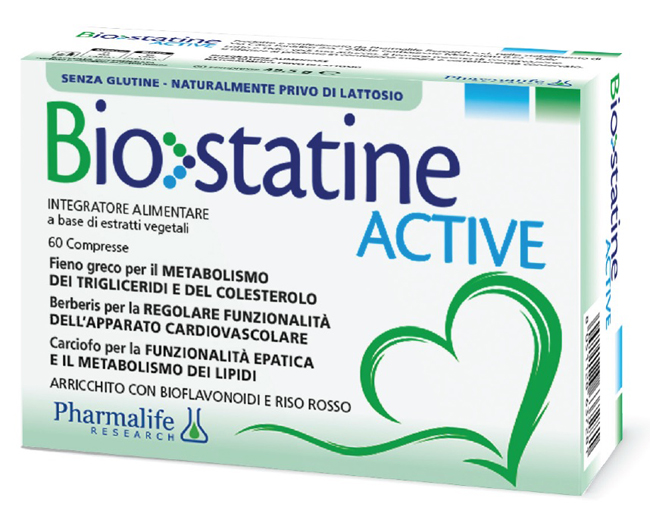 BIOSTATINE ACTIVE 60 COMPRESSE - Farmacia De Pasquale