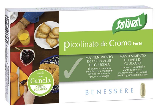 PICOLINATO DI CROMO FORTE 40 CAPSULE - Farmacia De Pasquale