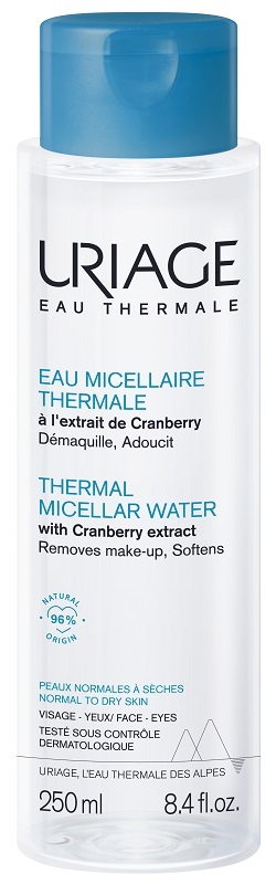 URIAGE EAU MICELLAIRE THERMALE PELLI NORMALI SECCHE 250 ML - Farmacia De Pasquale