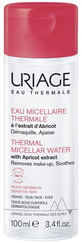 URIAGE EAU MICELLAIRE THERMALE PELLI SECCHE FLACONE 100 ML - Farmacia De Pasquale