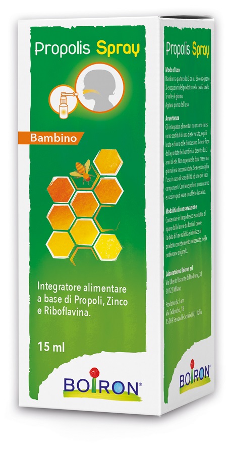 PROPOLIS SPRAY BAMBINO 15 ML - Farmacia De Pasquale