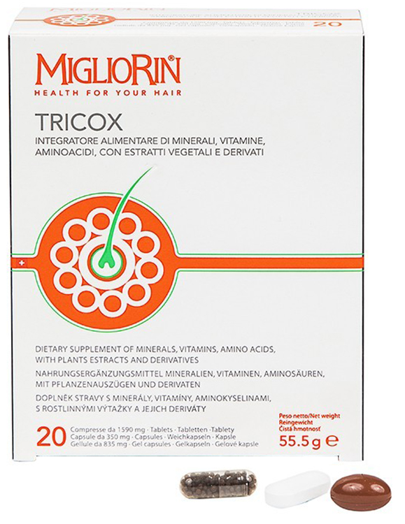 TRICOX 20 TAVOLETTE + 20 GELLULE + 20 CAPSULE NUOVA FORMULA - Farmacia De Pasquale