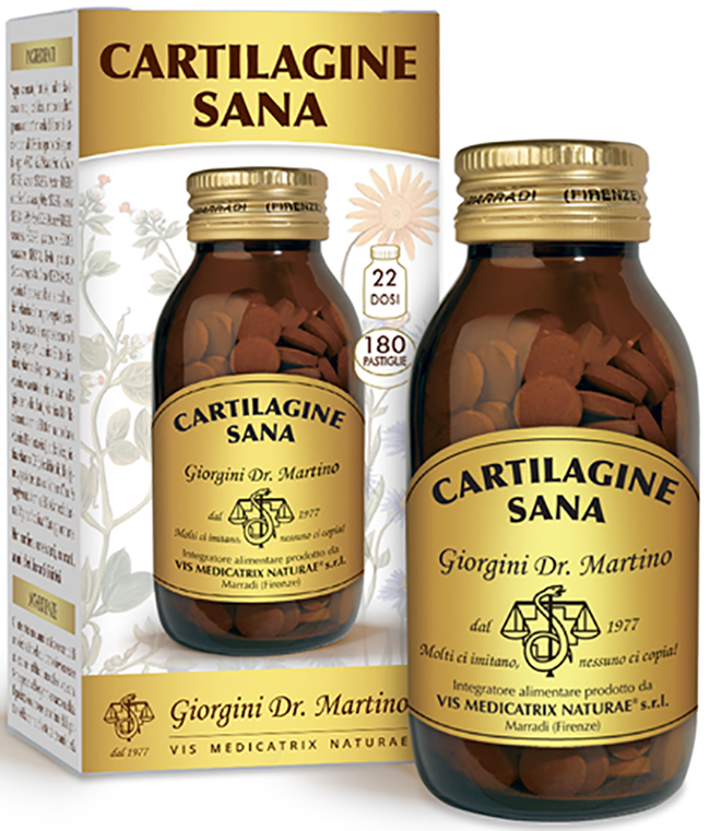 CARTILAGINE SANA 90 G 180 PASTIGLIE - Farmacia De Pasquale